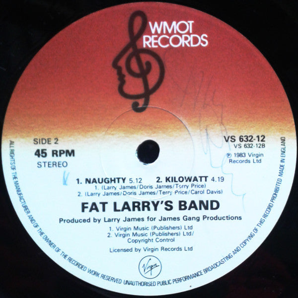 Fat Larry's Band : Don't Let It Go To Your Head (12")