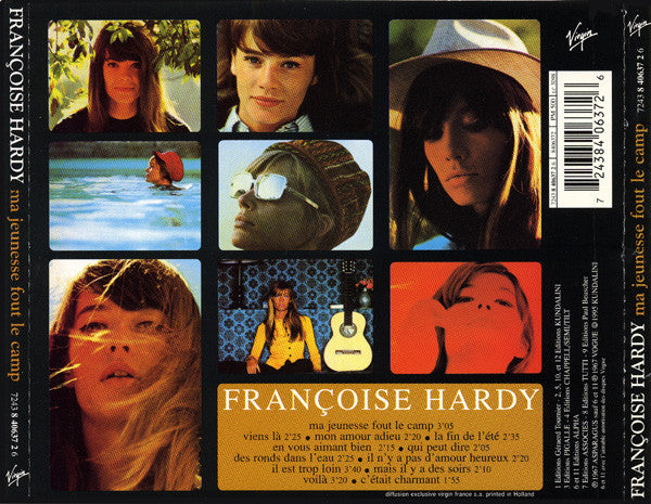 Françoise Hardy : Ma Jeunesse Fout Le Camp… (CD, Album, RE)