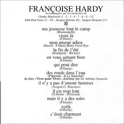 Françoise Hardy : Ma Jeunesse Fout Le Camp… (CD, Album, RE)