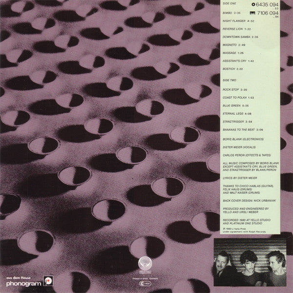 Yello : Solid Pleasure (LP, Album)
