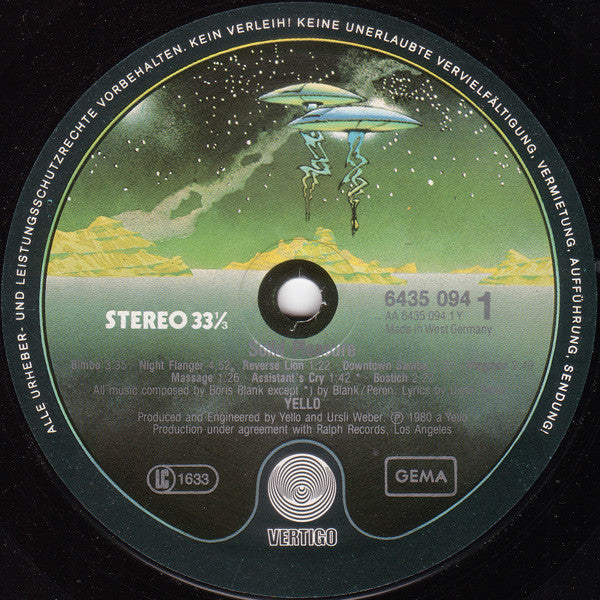 Yello : Solid Pleasure (LP, Album)