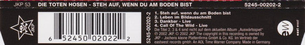 Die Toten Hosen : Steh Auf, Wenn Du Am Boden Bist (CD, Maxi)