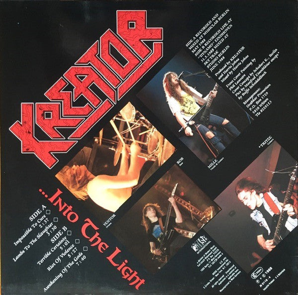 Kreator : Out Of The Dark ... Into The Light (12", EP)