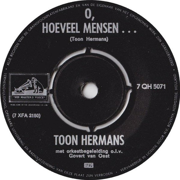 Toon Hermans : Sien (7", Single)