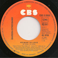 Barbra Streisand : Woman In Love  (7", Single)