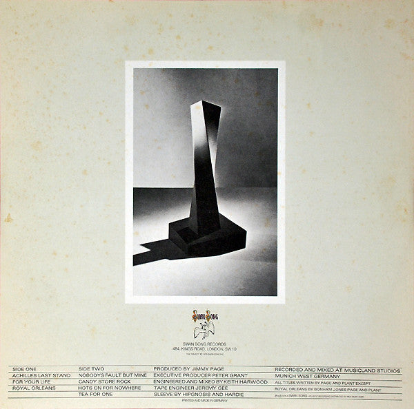 Led Zeppelin : Presence (LP, Album, RE, Gat)