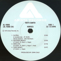 Patti Smith : Horses (LP, Album, RE, RM, RP, 180)