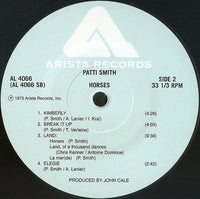 Patti Smith : Horses (LP, Album, RE, RM, RP, 180)