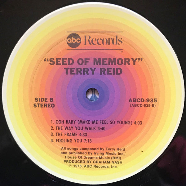 Terry Reid : Seed Of Memory (LP, Album, Ter)