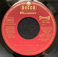 Werner Müller Und Sein Orchester : Music-Box-Favoriten Nr. 12 (7", EP)