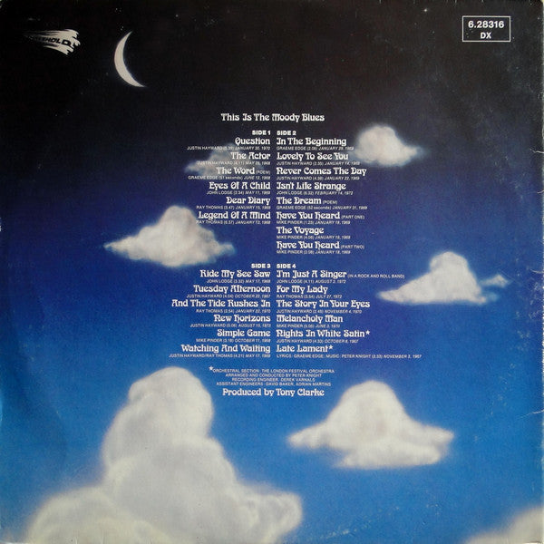 The Moody Blues : This Is The Moody Blues (2xLP, Comp)