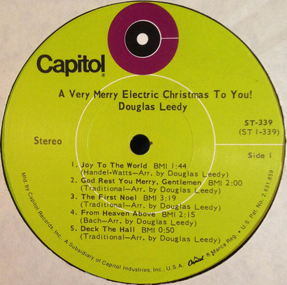 Douglas Leedy : A Very Merry Electric Christmas To You! (LP, Album)