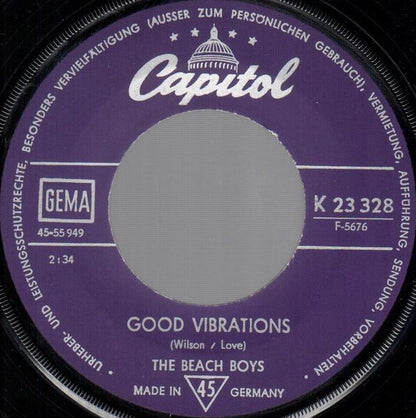 The Beach Boys : Good Vibrations (7", Single, Mono)