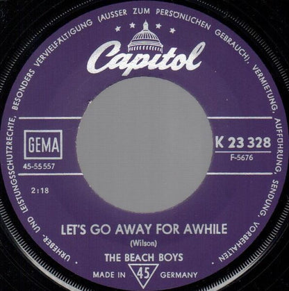 The Beach Boys : Good Vibrations (7", Single, Mono)