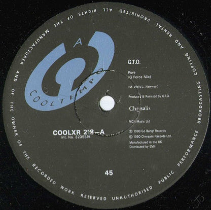 G.T.O.* : Pure (Remix) (12")