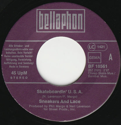 Sneakers & Lace : Skateboardin' USA (7", Single)