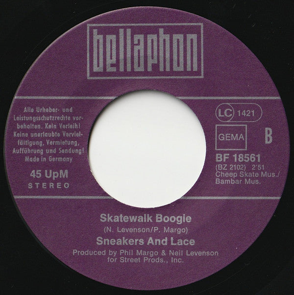 Sneakers & Lace : Skateboardin' USA (7", Single)