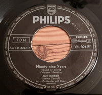 Guy Mitchell : Ninety Nine Years (Dead Or Alive) (7")