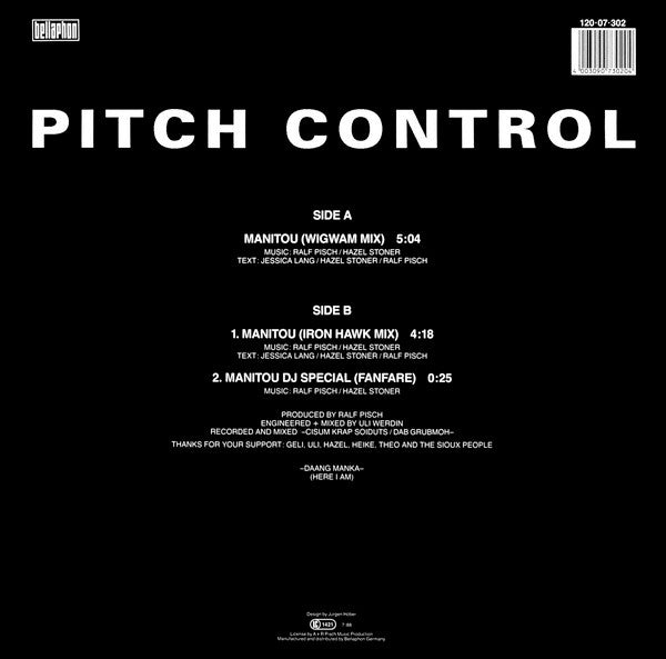 Pitch Control (3) : Manitou (12", Maxi, Red)