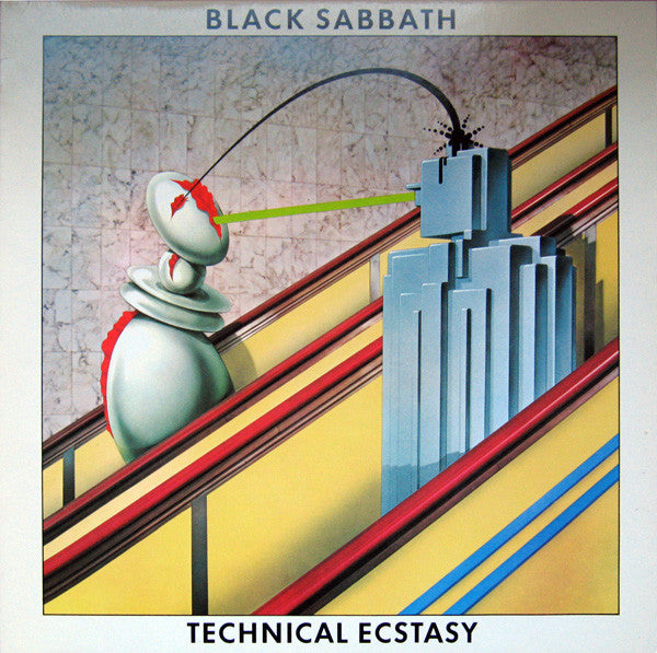 Black Sabbath : Technical Ecstasy (LP, Album, RE)