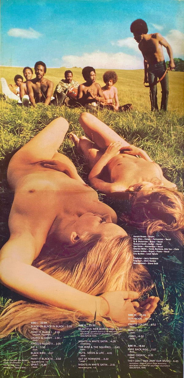 Eric Burdon And War* : The Black-Man's Burdon (2xLP, Album)