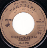 Joan Baez : The Night They Drove Old Dixie Down (7", Single)