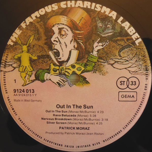Patrick Moraz : Out In The Sun (LP, Album)