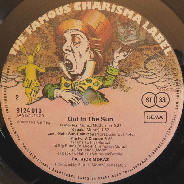 Patrick Moraz : Out In The Sun (LP, Album)