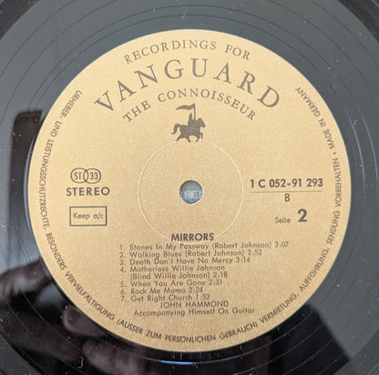 John Hammond* : Mirrors (LP, Album)