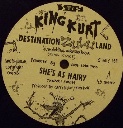 King Kurt : Destination Zululand (12")