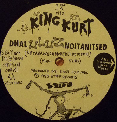 King Kurt : Destination Zululand (12")