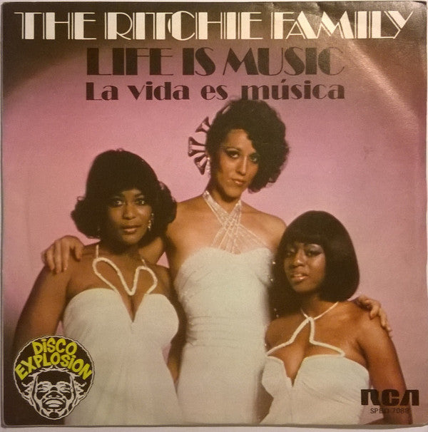 The Ritchie Family : Life Is Music = La Vida Es Música (7", Single)