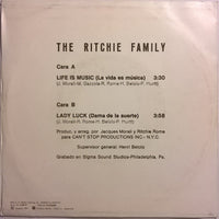The Ritchie Family : Life Is Music = La Vida Es Música (7", Single)