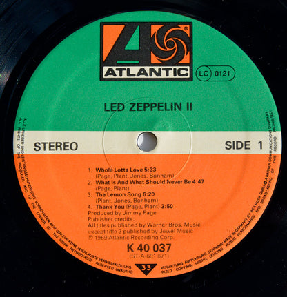 Led Zeppelin : Led Zeppelin II (LP, Album, RP, Gat)