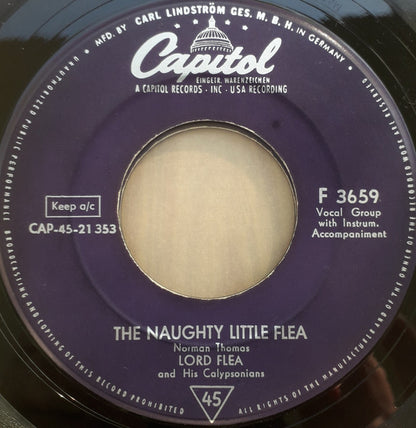 Lord Flea And His Calypsonians* : The Naughty Little Flea / Shake Shake Sonora (7", Single)