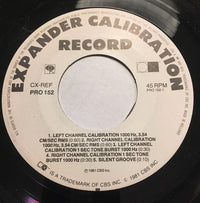 No Artist : Expander Calibration Record (7")