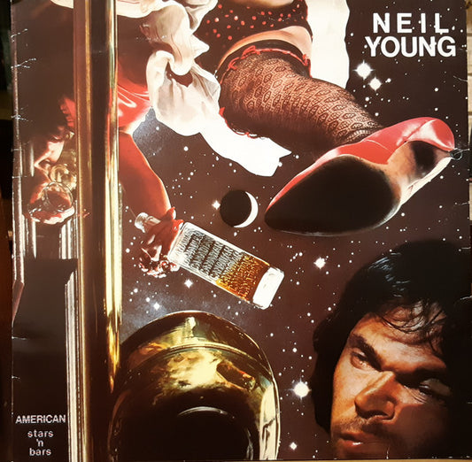 Neil Young : American Stars 'N Bars (LP, Album)