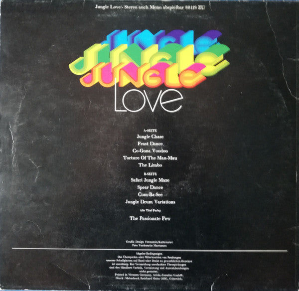 The Passionate Few : Jungle Love (LP, Album, RE)