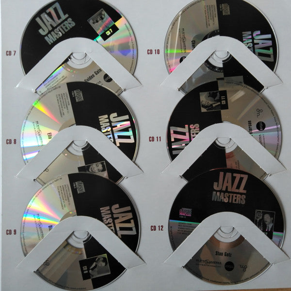 Various : Jazz Masters (12xCD, Comp + Box)