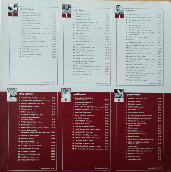 Various : Jazz Masters (12xCD, Comp + Box)