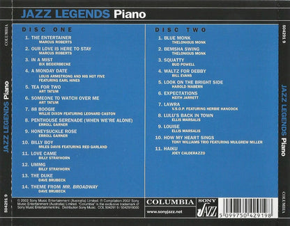 Various : Jazz Legends - Piano (2xCD, Comp)