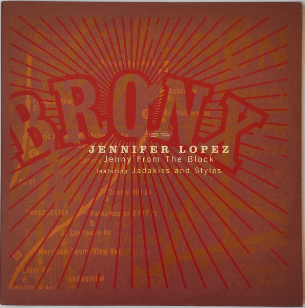 Jennifer Lopez featuring Jadakiss and Styles* : Jenny From The Block (12", Single)