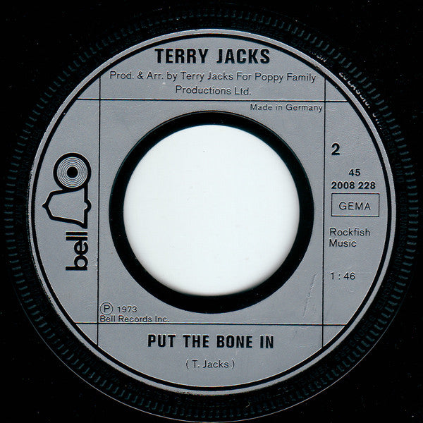 Terry Jacks : Seasons In The Sun (7", Single)