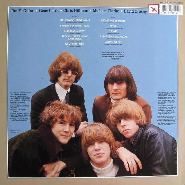 The Byrds : Never Before (LP, Album, Mono, Car)