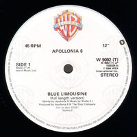 Apollonia 6 : Blue Limousine (12", Single)