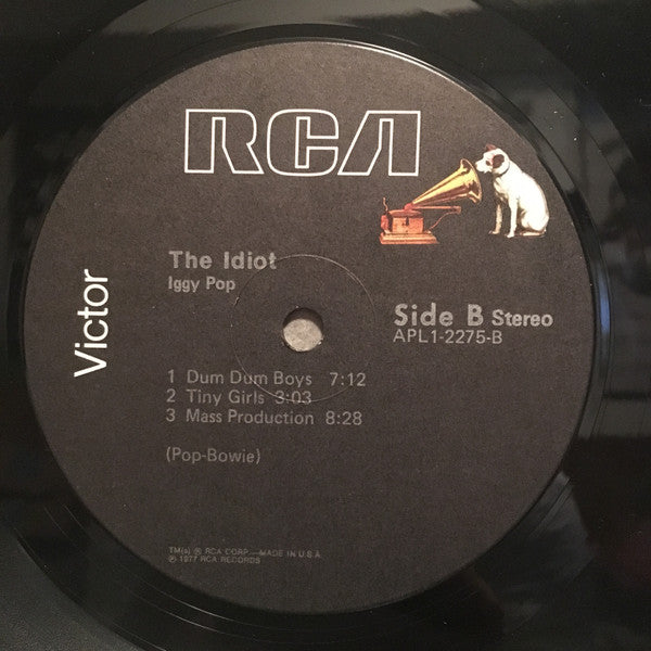 Iggy Pop : The Idiot (LP, Album)
