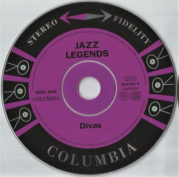 Various : Jazz Legends - Divas (2xCD, Comp)