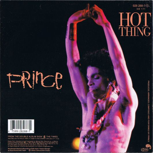 Prince : I Could Never Take The Place Of Your Man (7", Single)