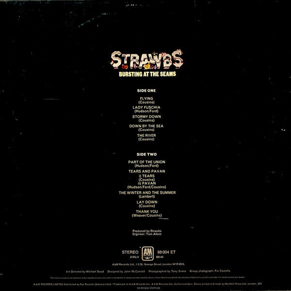 Strawbs : Bursting At The Seams (LP, Album, RE)