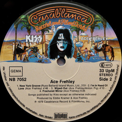 Kiss, Ace Frehley : Ace Frehley (LP, Album)